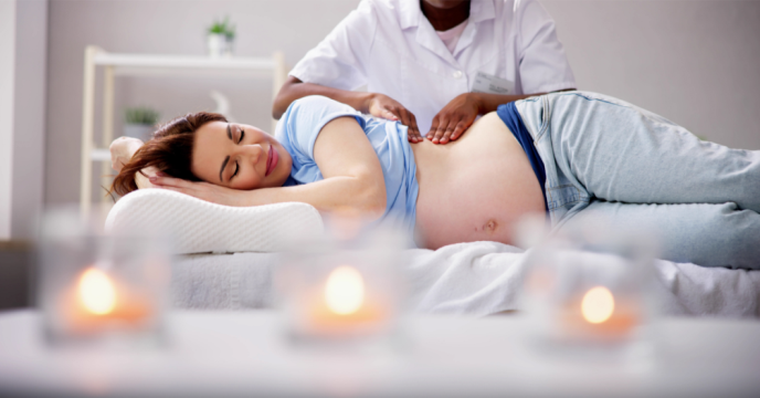 Pregnancy massage at your home